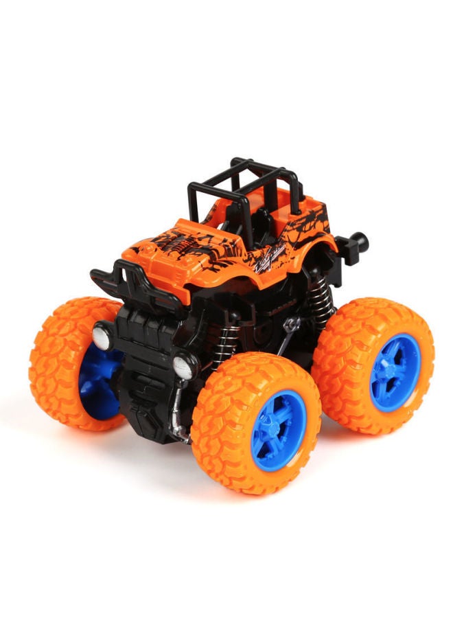 Children's Toys Inertia Off-Road Vehicle Non-Remote Control Toy Car Fall-Resistant Car-Shaped Rolling Car 