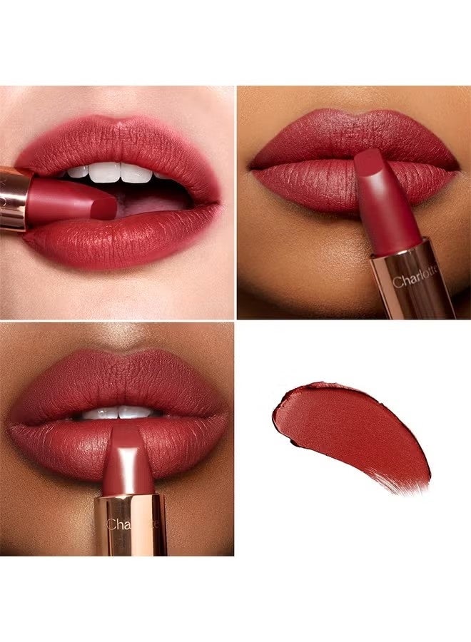 Charlotte Tilbury Matte Revolution Lipstick Pillow Talk Original- Long Lasting, Matte Lipstick With Buildable Color & Lip-Loving Ingredients - Creamy, Easy To Blend Formula - Walk Of No Shame - Image 5