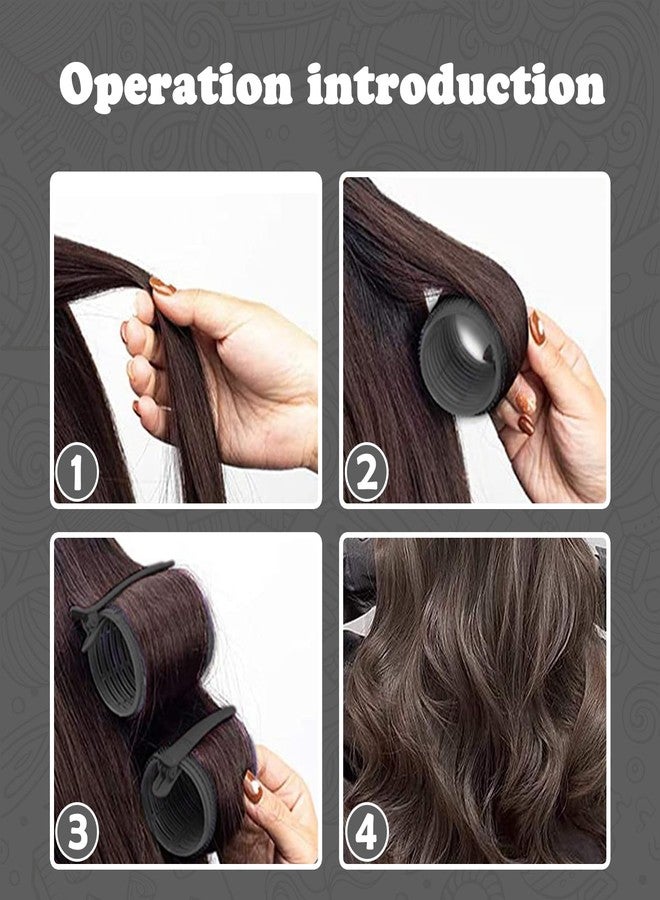 Sungenol Hair Roller Set 18 pcs Self Grip Hair Rollers,Hair rollers with hair clips and comb,Salon hairdressing curlers,DIY Hair Styles, Sungenol 3 Sizes Hair Rollers in 1 set - Image 5