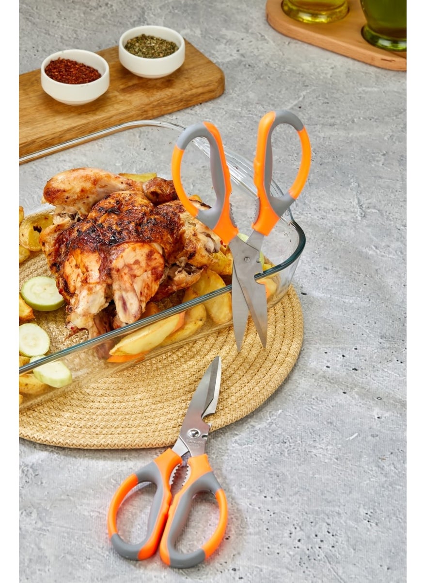 Cooker Kitchen Pastry Chicken Scissors With Opener  - Image 2