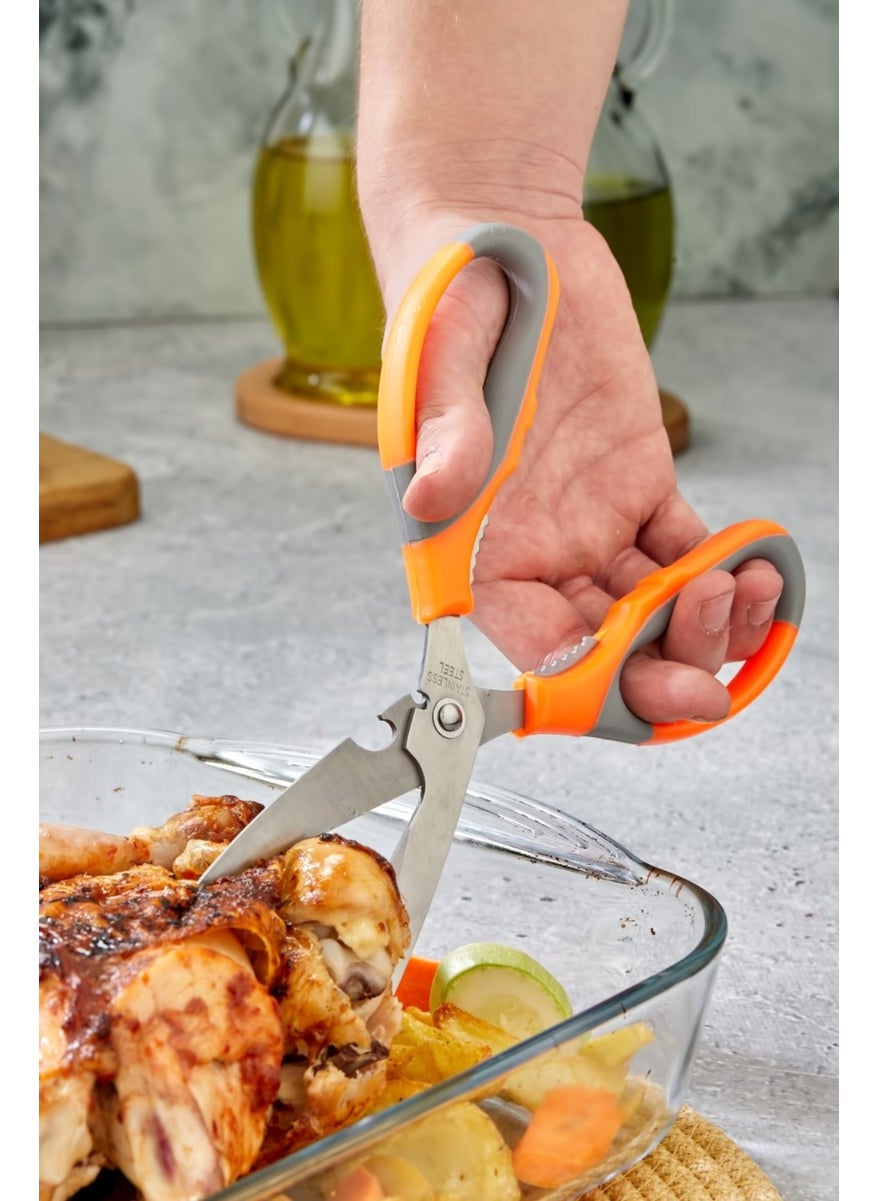 Cooker Kitchen Pastry Chicken Scissors With Opener  - Image 4