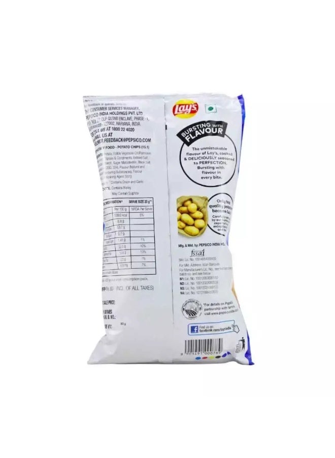 Lay's Lays Indias Magic Masala Potato Chips Special South Flavour- 90gms  - Image 3