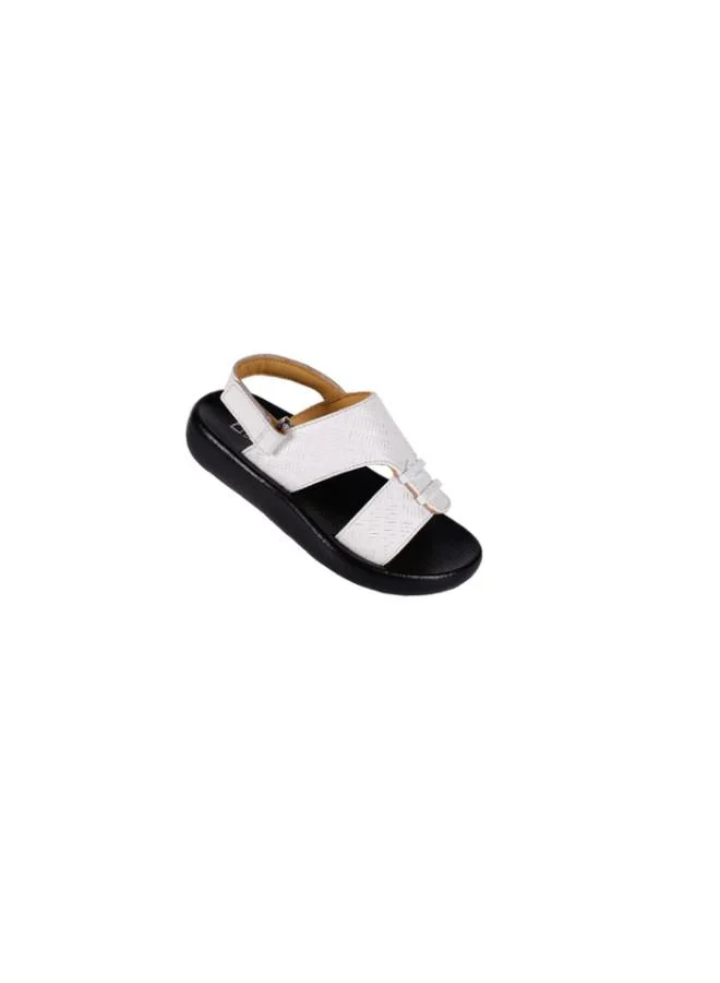 barjeel uno 008-3573 Barjeel Uno Boys Arabic Sandals B-63073 White