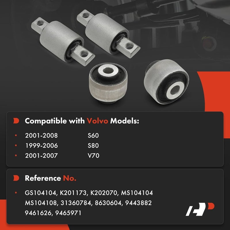 A-Premium Control Arm Bushing Kit for Volvo - Image 2