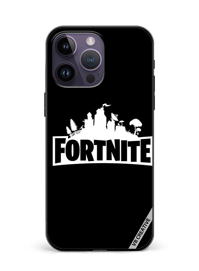VR CREATIVE غطاء حماية لجهاز آبل آيفون 15 برو ماكس بتصميم فورتنايت متعدد الألوان - Image 1