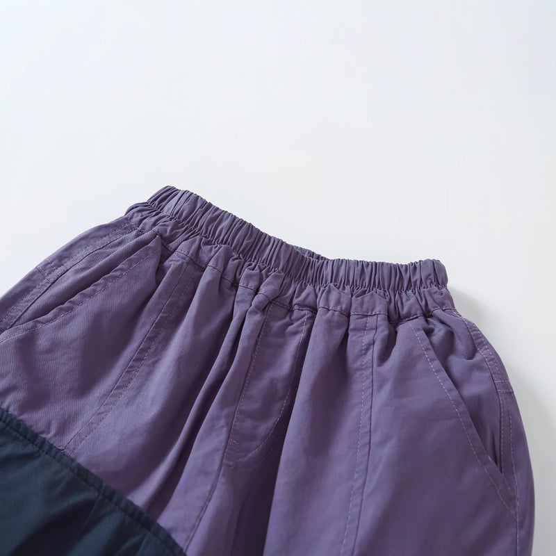 Children'S Cargo Pants Japanese Style Casual Shorts Loose Large Size Knee-Length Shorts 2026 Summer Sports Mid-Length Pants - Image 4