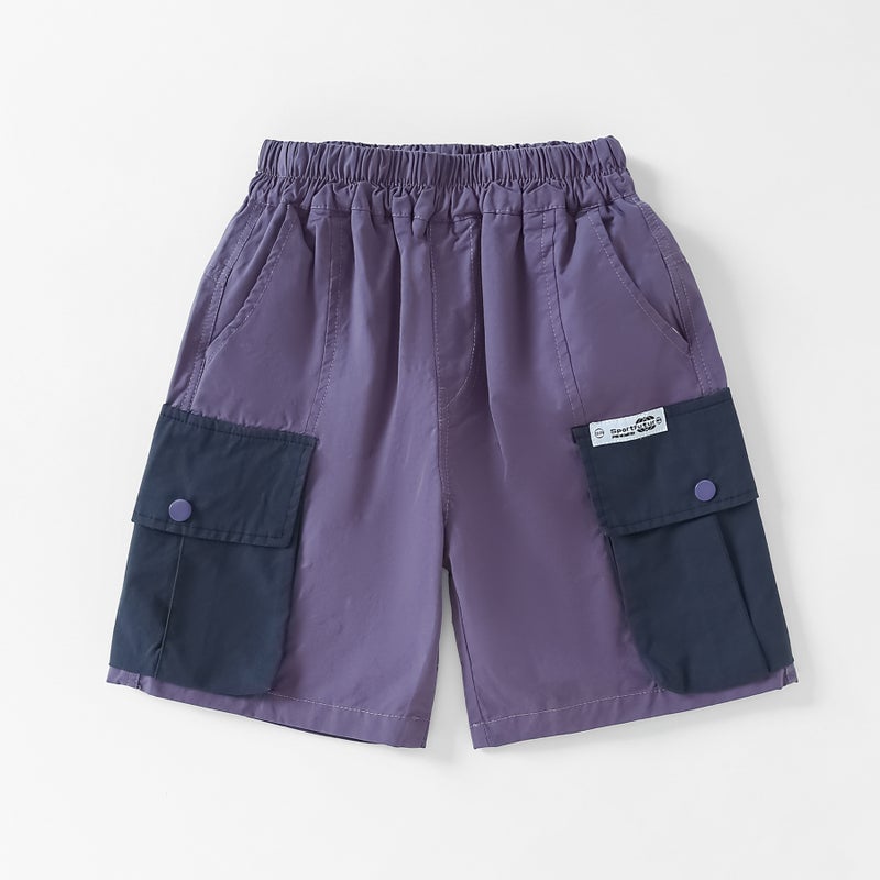 Children'S Cargo Pants Japanese Style Casual Shorts Loose Large Size Knee-Length Shorts 2026 Summer Sports Mid-Length Pants - Image 3