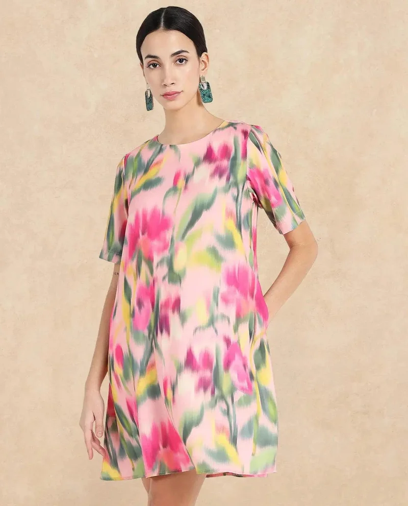 Rareism Rareism Women Henkim Multi Printed Dress