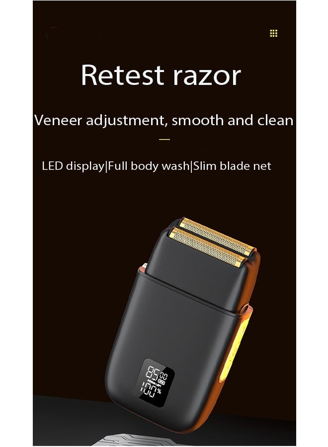 Gasin Men's Electric Travel Shaver and Beard Trimmer Cordless Clipper USB Rechargeable  - Image 2