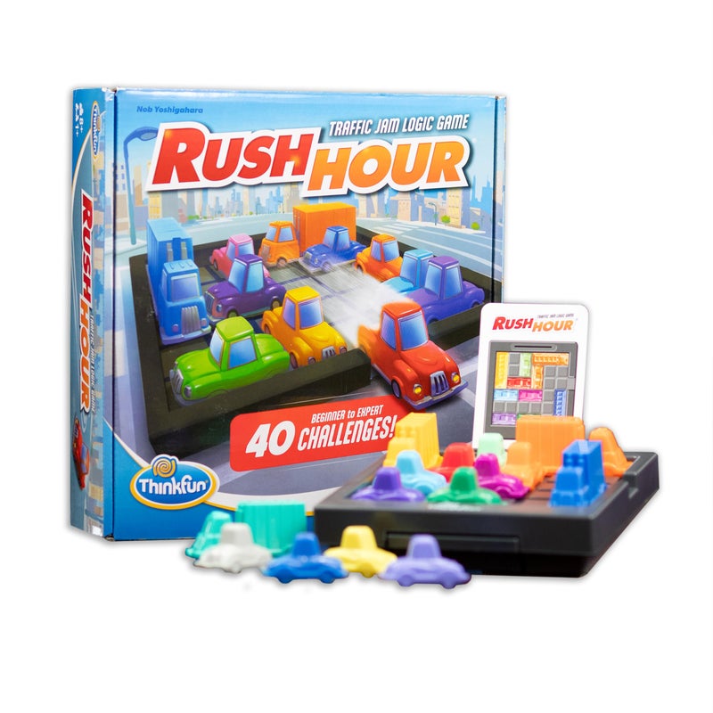 ThinkFun Rush Hour Traffic Jam Logic Game Engaging STEM Toy for Kids Age 8 and Up Enhances Reasoning Planning Skills MESH Accredited 20 Awards Trusted Worldwide Seller for Over 20 Years - Image 2