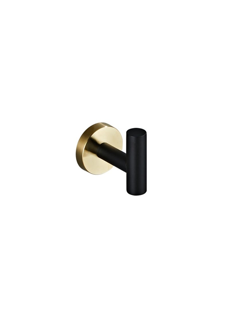 Loquat Black Gold Stainless Steel Single Coat Hook