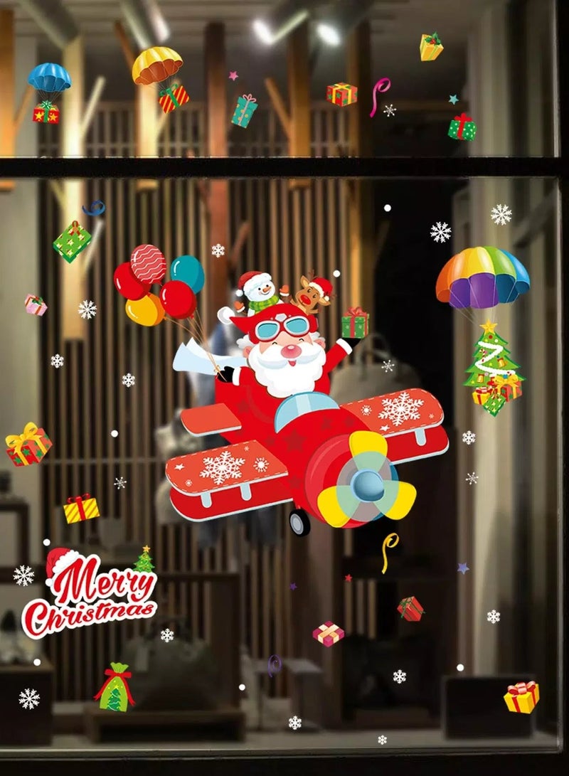 Christmas Cartoon Graphic Wall Sticker  - Image 1