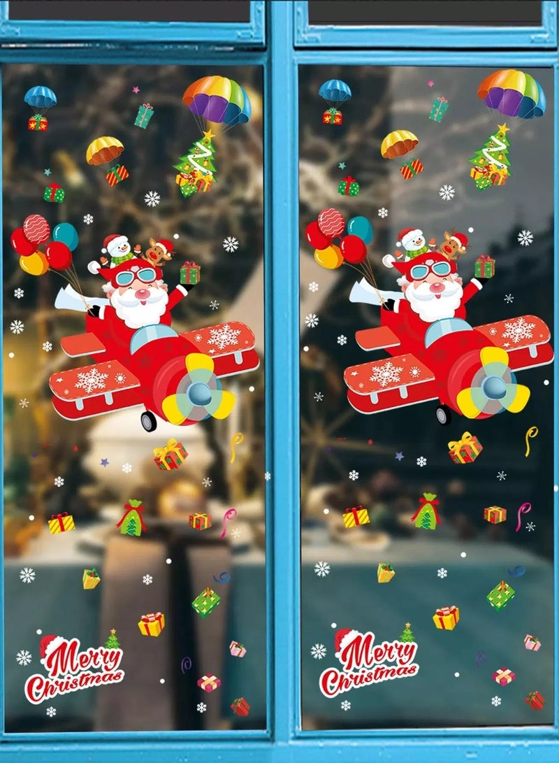 Christmas Cartoon Graphic Wall Sticker