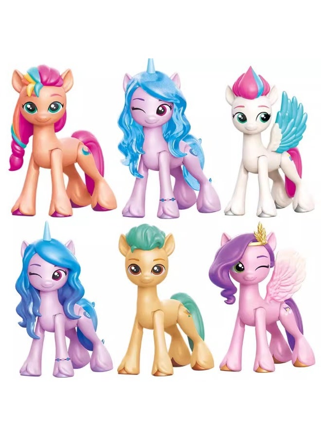 ماي ليتل بوني 6 قطعة بلدي ليتل المهر صندوق أعمى أرقام مجموعة كشف ساحر وملونة السحرية المهر الأصدقاء لرحلة جمع مثيرة للدهشة - Image 3