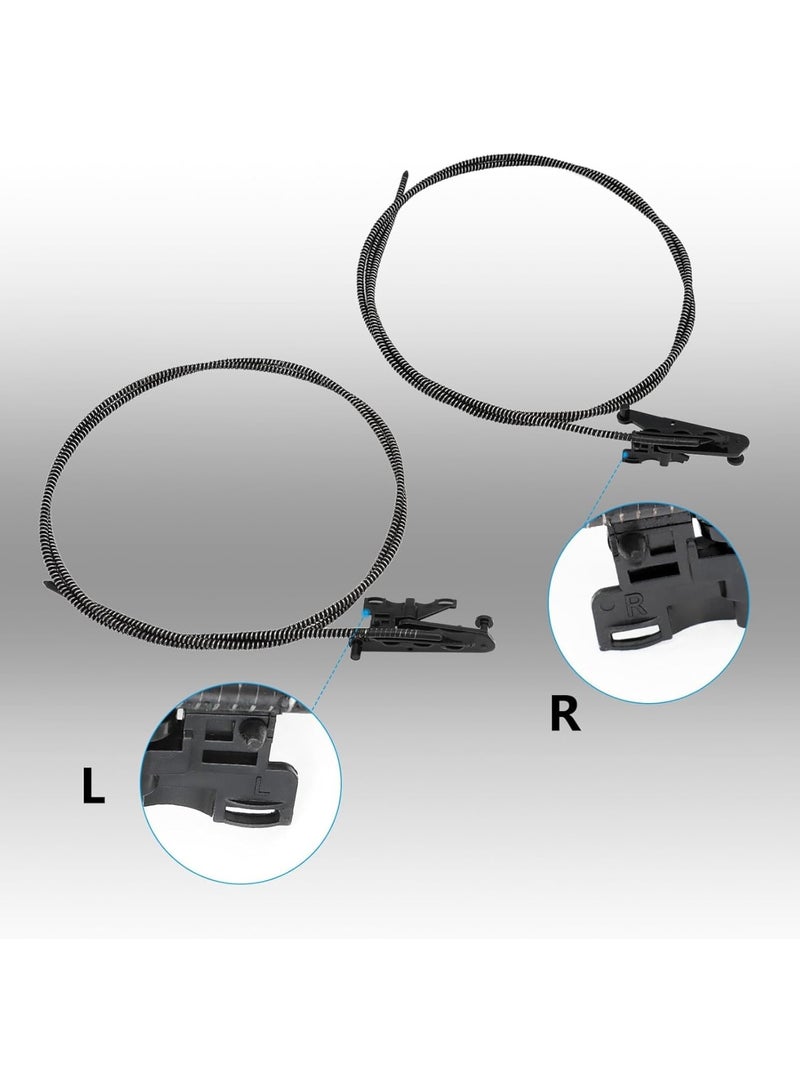 SOLARAE Glass Cables Sunroof Repair Kit, Sunroof Glass Cable Compatible 2015-2020 Ford F150, 2017 2018 2019 Ford F250 F350 F450 Sunroof Glass Cable, 2018 2019 2020 Lincoln Navigator - Image 2