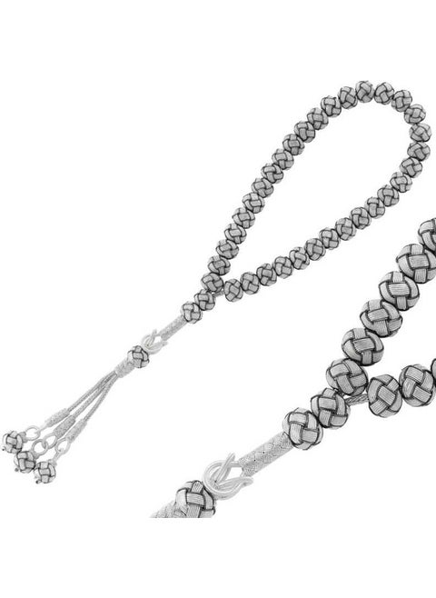 Silver Kazaziye Prayer Beads