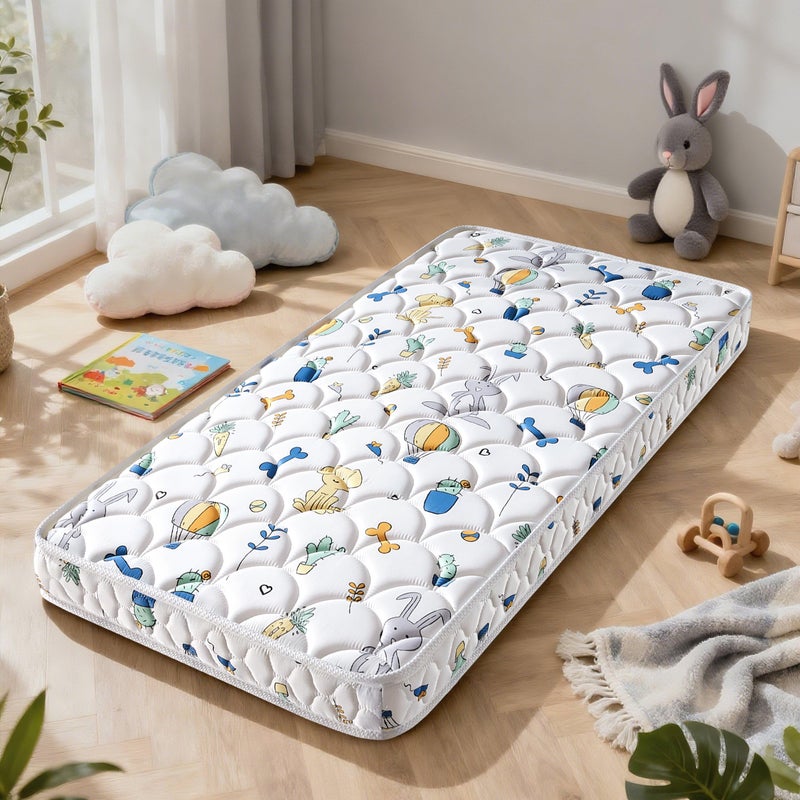 Letmxiu Premium 5" Crib Mattress and Toddler Mattress, Dual-Sided and Firm, Hypoallergenic Crib Mattress, Fits Standard Full-Size Crib and Toddler Bed - Image 4
