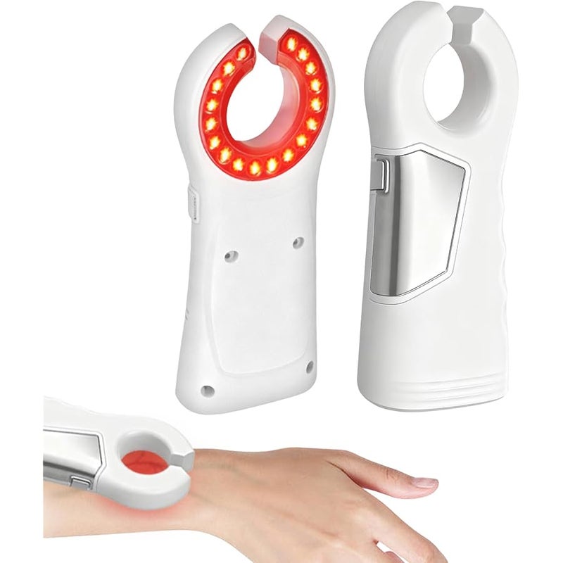 JPWDDWYT Rechargeable Vein Finder Viewer for IV Access Phlebotomy for Nurse Clinics Homes Use，Vein Finder Light for Various Skin People LED Vein Viewer (White) - Image 1