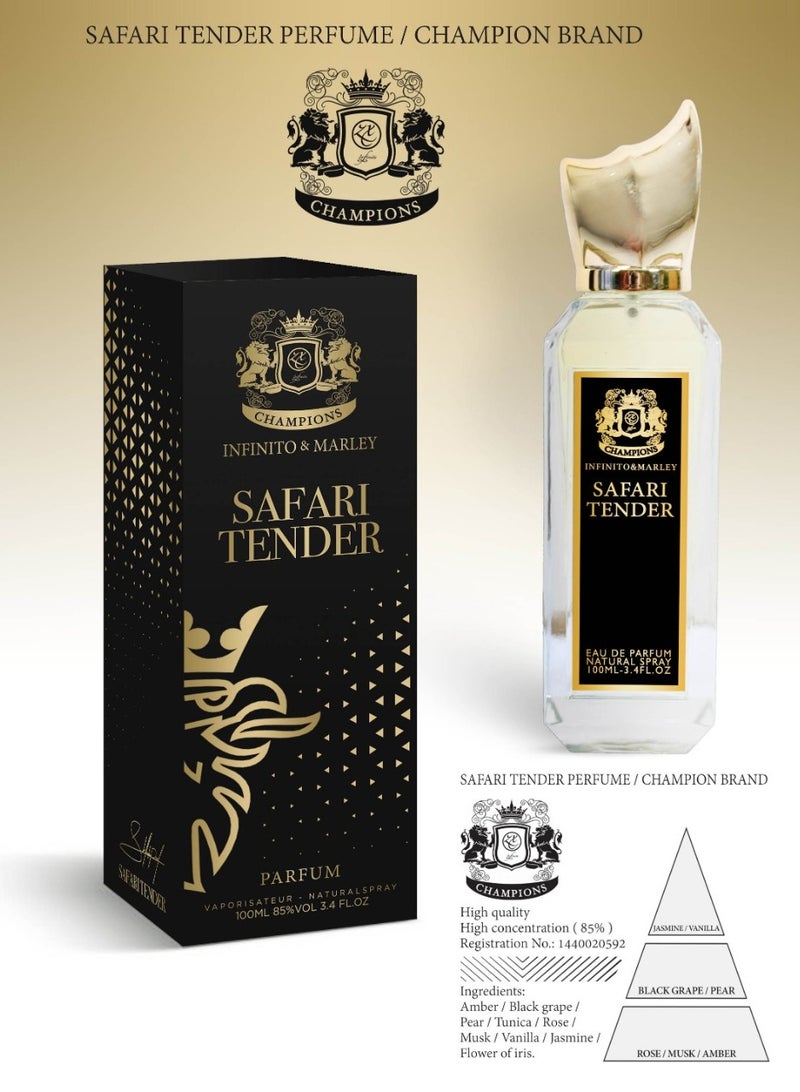 Parfum Safari Tender pour unisexe 125 ml
