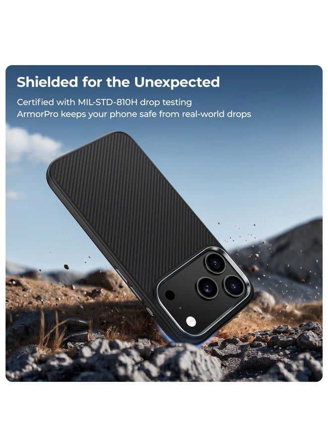 Benks ArmorPro Case for iPhone 17 Pro Max with Camera Control Button, [Compatible with Magsafe] Military Grade Protective Case Built with Dupont Kevlar 600D Aramid Fiber - Image 3