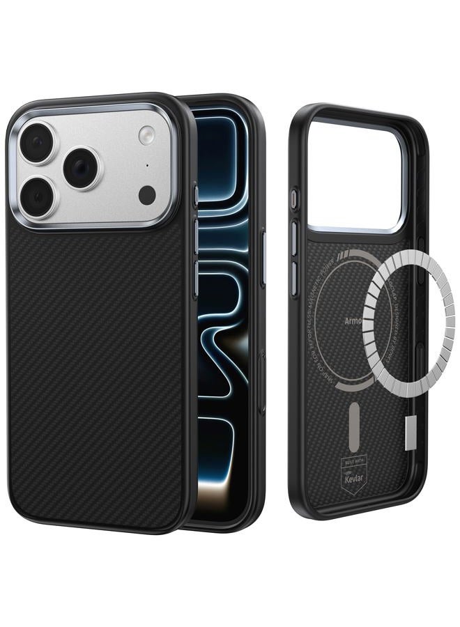 Benks ArmorPro Case for iPhone 17 Pro Max with Camera Control Button, [Compatible with Magsafe] Military Grade Protective Case Built with Dupont Kevlar 600D Aramid Fiber - Image 1