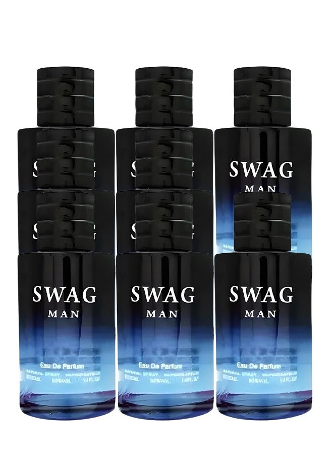 Swag 8 Pieces Swag Man Perfume For Men 100ml EDP  - Image 1
