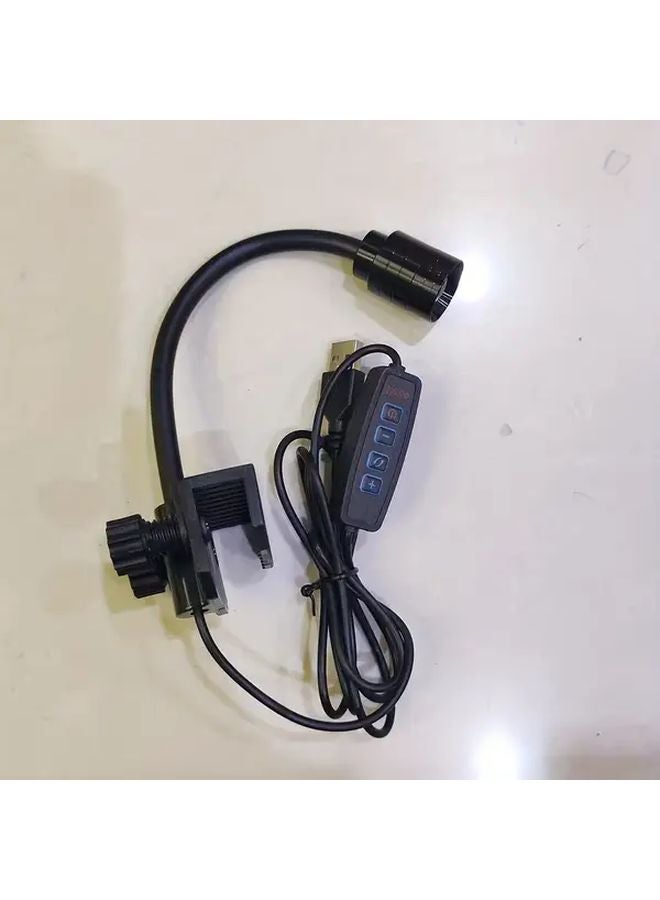 ضوء حوض أسماك LED دائري ضوء سبوت متغير الألوان مزود بمنفذ USB قابل لضبط البؤرة - Image 1