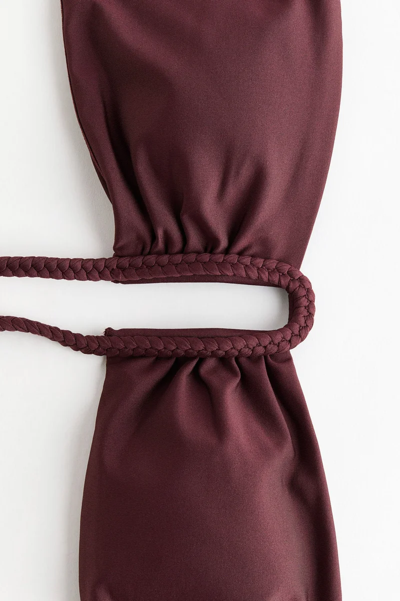 اتش اند ام بيكيني توب مُبطنة بقصة باندو