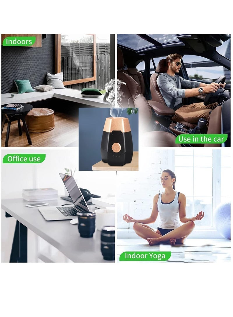New Hexagon Bukhoor+ Electric Bakhoor Arabic Home Office mubkhara oud Incense Burner - Image 5