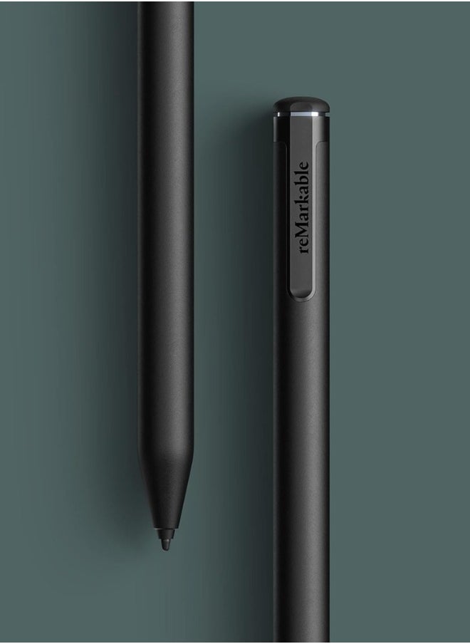 Remarkable - reMarkable Marker Plus for reMarkable 2 with Eraser | 9 Felt Replacement Tips | Tilt Sensitivity and 4096 Levels of Pressure Sensitivity | - Image 1