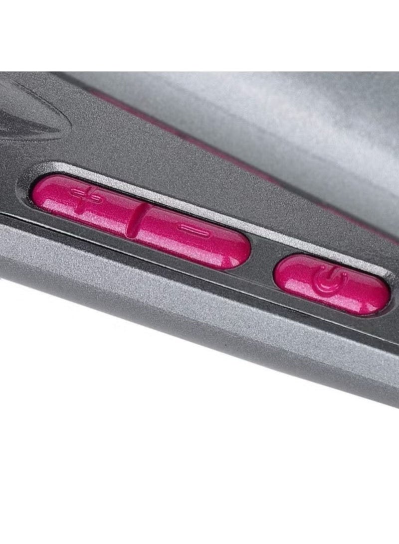 Denx High-quality ceramic hair straightener, electric hair straightener with infrared anion LED coating, professional fast heating tourmaline ceramic hair straightener, hair styling tool - Image 3