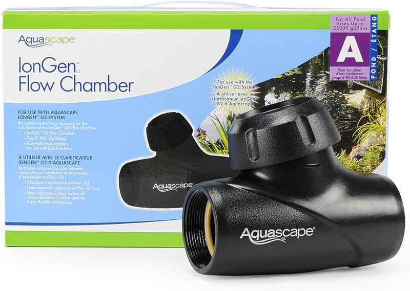 Aquascape IonGen System G2 Replacement Flow Chamber Kit Black - Image 3