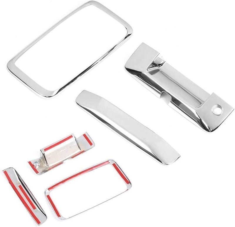 DEMULAX Tailgate Door Handle Cover Trim Kit for Silverado 2014-2016 - Image 1