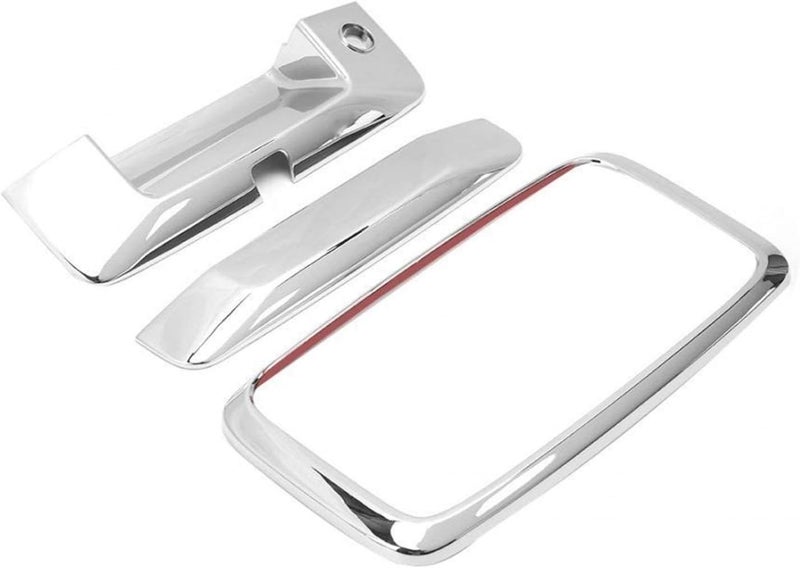 DEMULAX Tailgate Door Handle Cover Trim Kit for Silverado 2014-2016 - Image 4