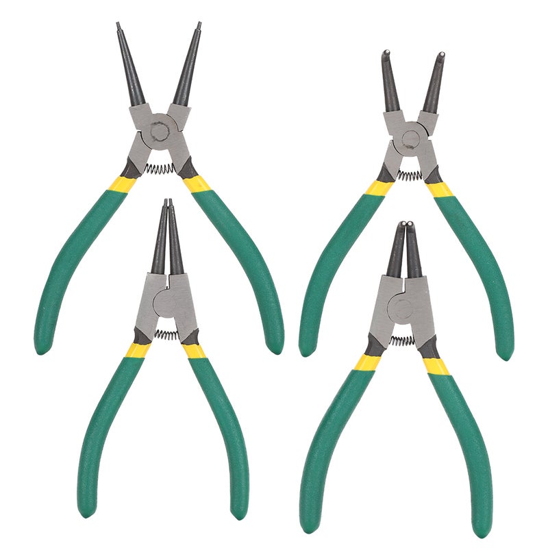Circlip Pliers Set: 6 Inch High-quality Durable Tools - Multi-shaped Practical Design Internal External Pliers for Jewelry Watch Repair Home Repair Handmade - Image 1