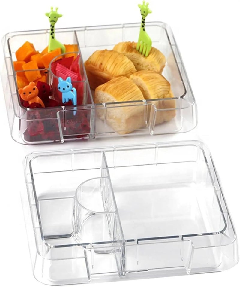 BonBon Elite Mini 4 Compartment Leakproof Lunchbox - Playful Dino - Image 4