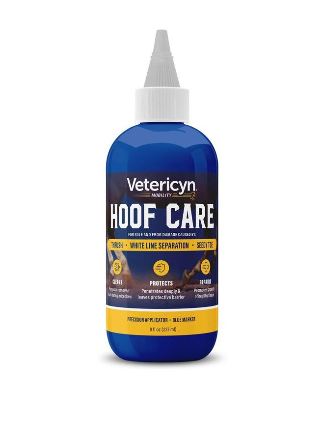 Vetericyn Mobility Equine Hoof Care for Sole and Frog Damage Caused by Thrush, White Line Separation, and Seedy Toe. 8 Ounces - Image 1