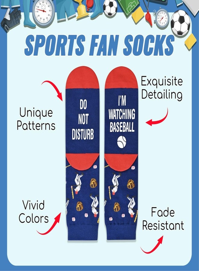 هدايا بيسبول للرجال والنساء - هدايا لمحبي الرياضة، جوارب بيسبول للأمهات والآباء، هدايا صغيرة تُوضع في جوارب عيد الميلاد - Image 4
