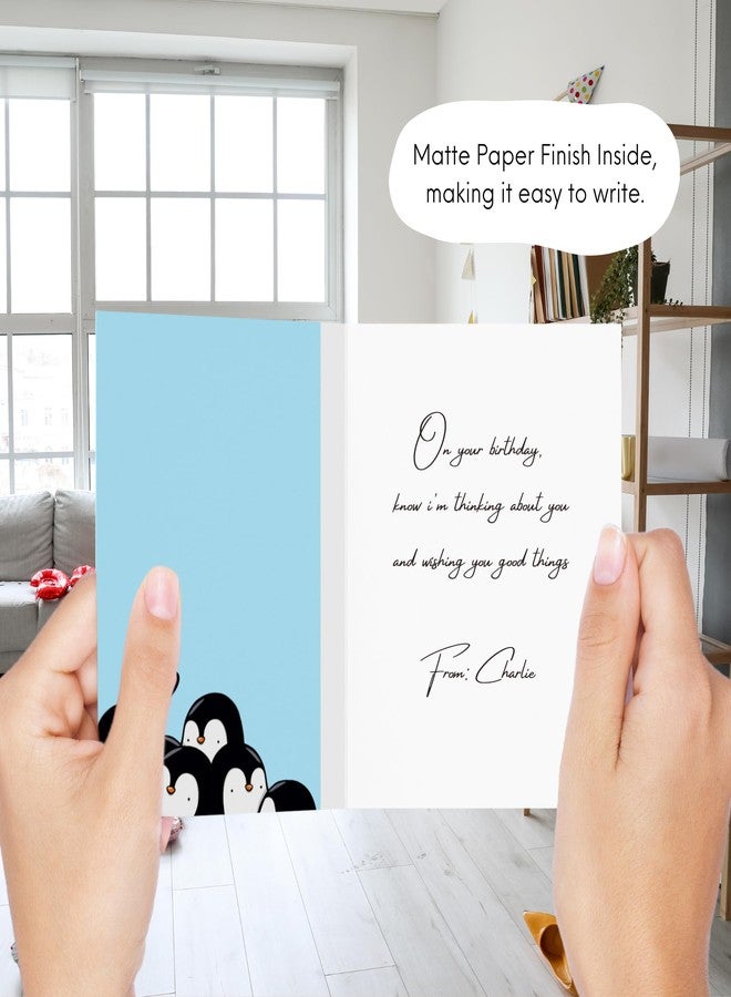 ALY LOU بطاقة عيد الحب للحبيب، الزوجة، الحبيبة، الزوج - بطاقة ذكرى زواج وعيد ميلاد لطيفة ومضحكة له أو لها - بطاقة معايدة عيد الحب بعبارات طريفة فارغة من الداخل (الحياة أحلى بوجودك بجانبي) - Image 4