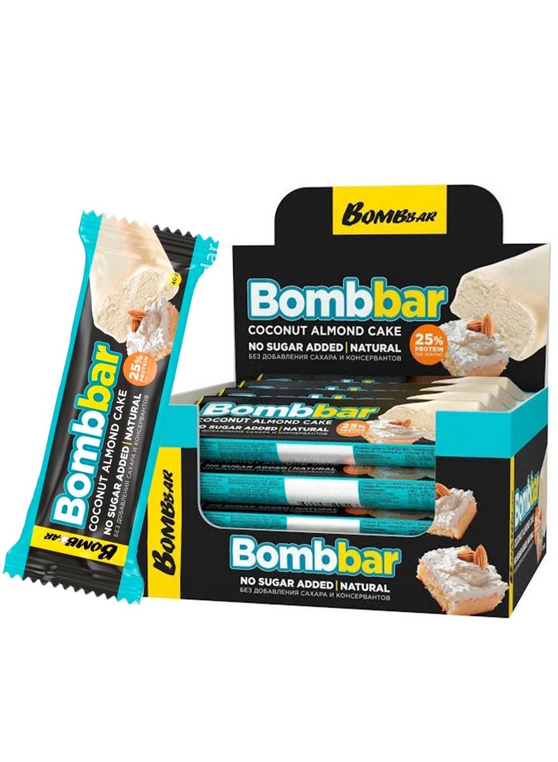 بومبار كعكة جوز الهند واللوز بومبار 12×40 جرام - Image 2
