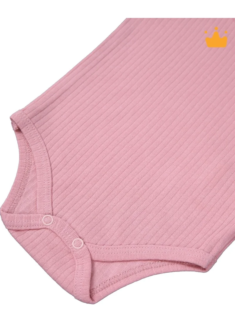 Baby Hola Babyhola Cotton 3-Piece Interlock Badi Zıbın Set 3727