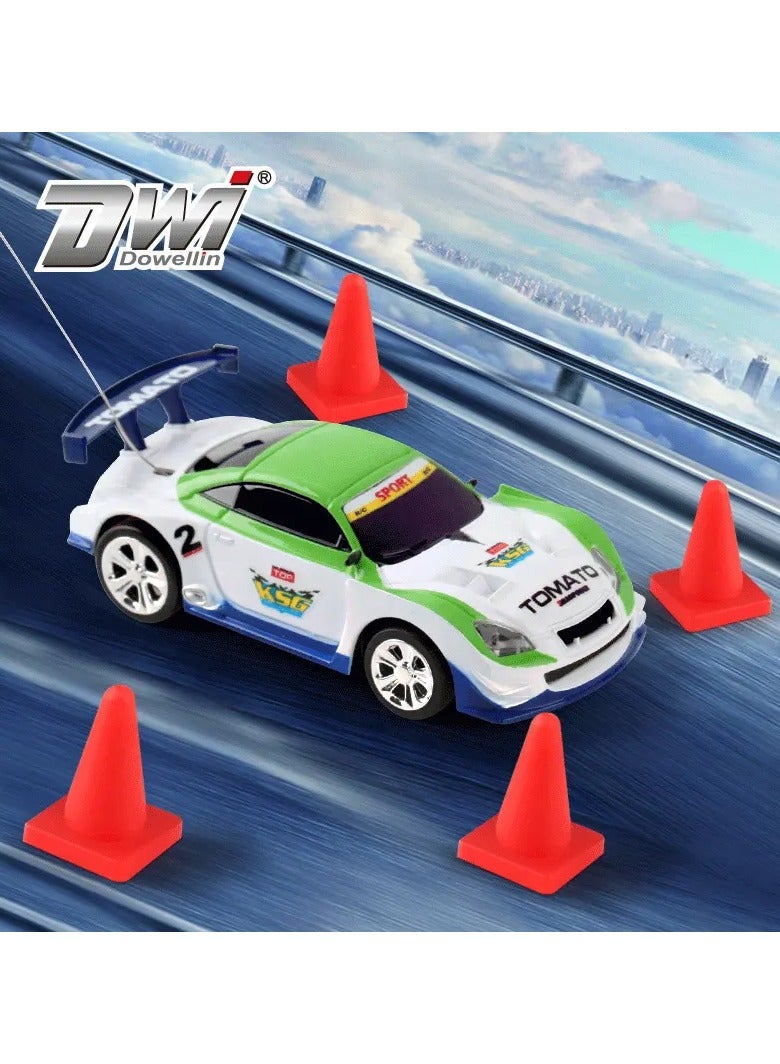 Electric powerful mini rc car with pocky can White  - Image 3