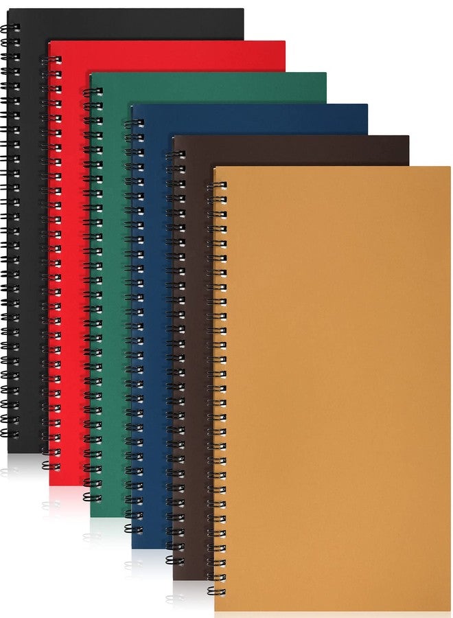 Epakh 6 Pack B5 Spiral Notebook Ruled Spiral Journal Lined Paper, 70 Sheets,140 Pages, Wire bound Notebook 10.5 x 7.3 Inch Hard Cover Memo Notepad Sketchbook for Office Travel(Multi Color) - Image 1
