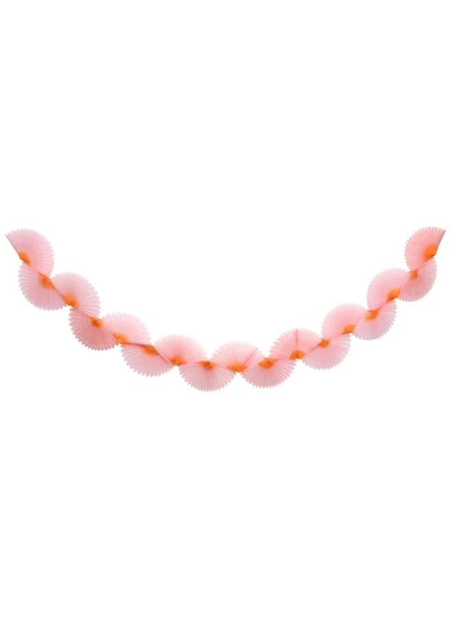 ميري ميري Pink Honeycomb Fan Garland