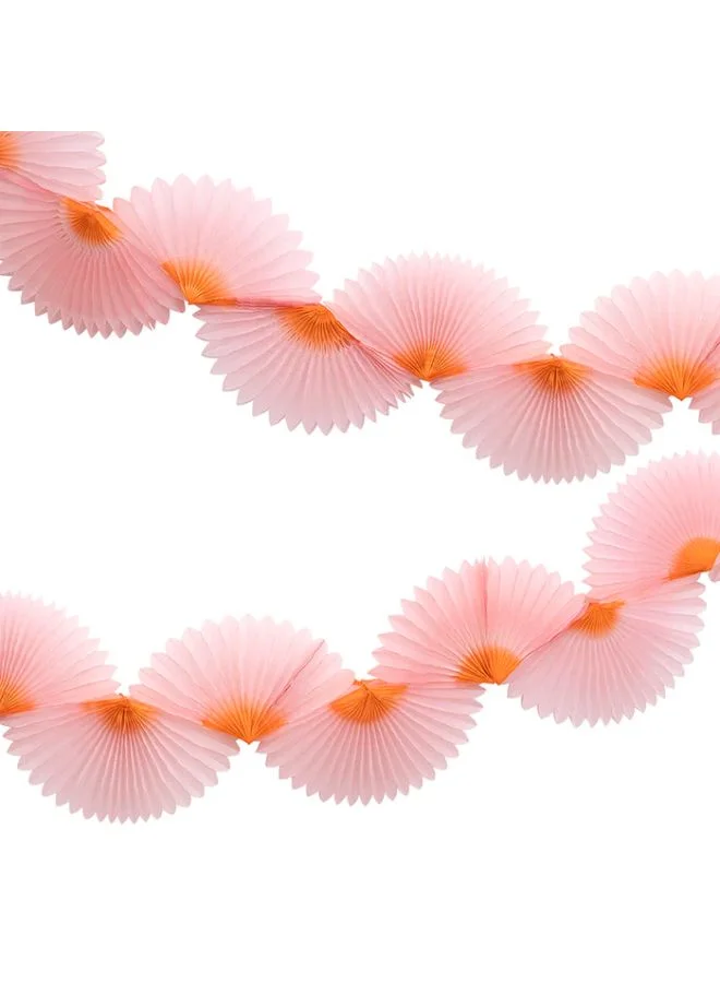 ميري ميري Pink Honeycomb Fan Garland