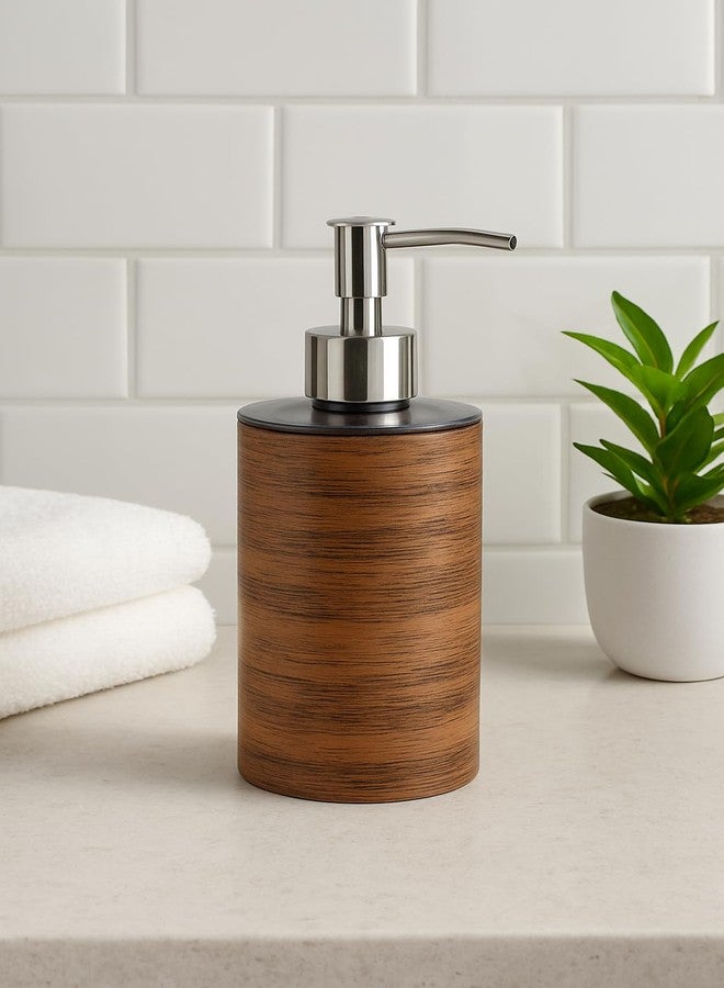 Bigining™ Liquid Soap/Liquid/Shampoo/Hand wash/Sanitizer/Lotion Dispenser Bottle for Kitchen, Wash-Basin and Bathroom 300 ml Dispenser(Pack of 2, Brown) - Image 5
