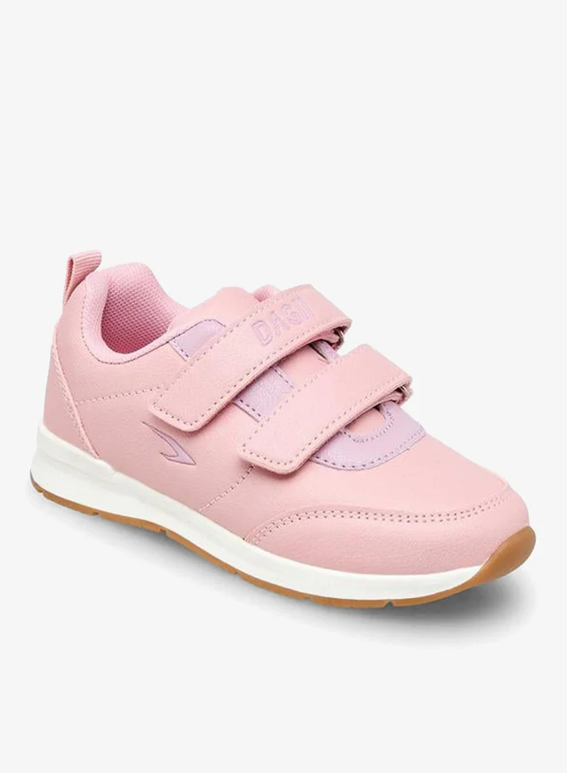 داش Girls Hook and Loop Ankle Sneakers