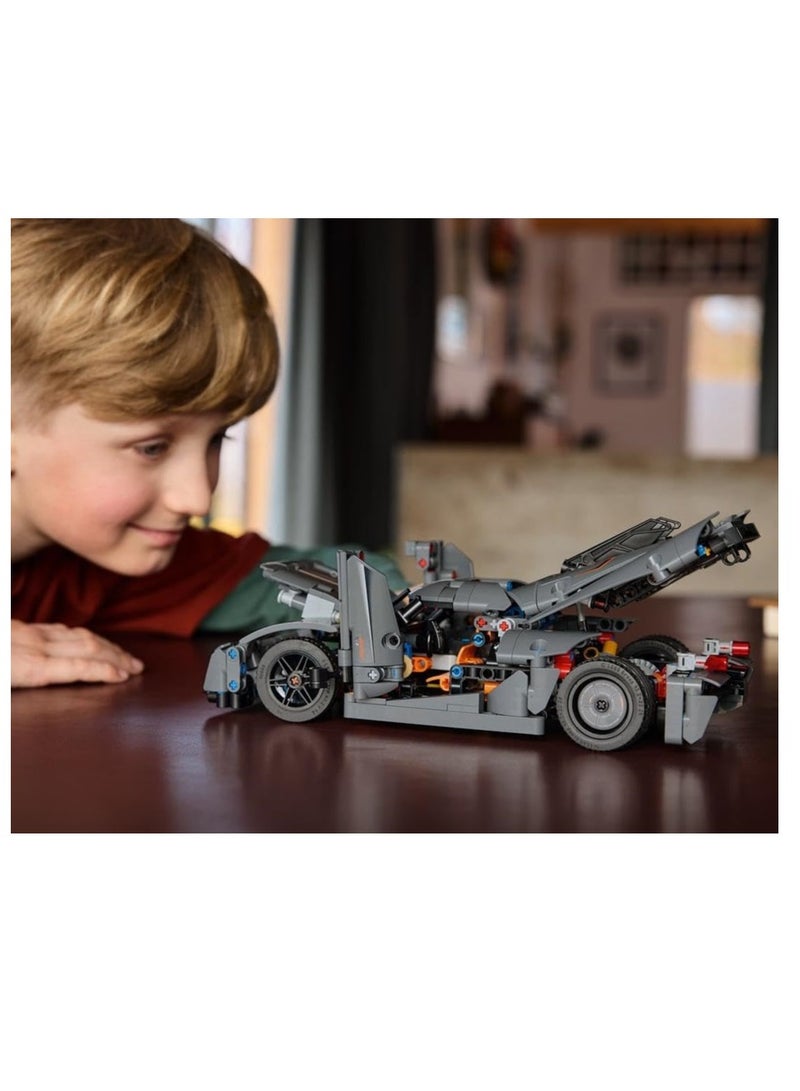 LEGO Technic Koenigsegg Jesko Absolut Grey Hypercar 42173 - Image 4