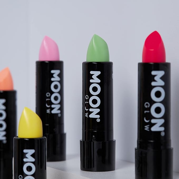 Moon Glow أحمر شفاه نيون UV من مون جلو - برتقالي مكثف