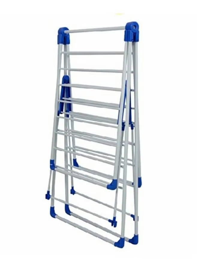 MAKS & CO. Clothes Dryer Rack White & Blue - Image 1